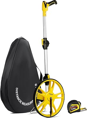 IRAJ distance measurement wheel, foldable measurement wheel, road measurement tool, 320,000 feet metric wheel with measurement tape and storage bag (10-3).. Discover why millions choose DIAYTAR for affordable online shopping with delivery in just 5-8 days.
