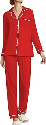Aquar pajamas for women with long sleeves and soft buttons, set of night clothes size xs-xxl.. DIAYTAR NIGERIA: Redefining e-commerce with affordable prices and reliable nationwide shipping.