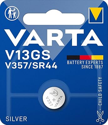 Varta V13GS V357/ SR44/ Silver battery - 1 pack.. Shop smarter with DIAYTAR NIGERIA's comprehensive catalog and budget-friendly 5-8 day delivery.