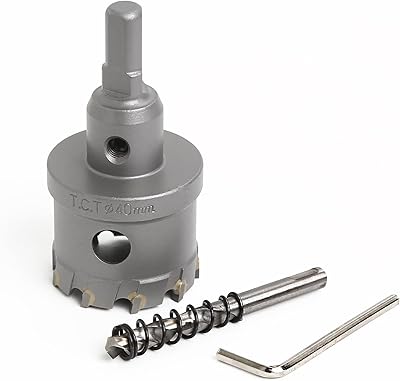 TCT 40 mm TCT VTOOLS CHUTTER SAK WITH PILOT FORTER, CADURE TODE-TROUS TO HOLER MET MET MET METHE, Stainless steel and WOOD, VT3122.. Discover more ways to save — every day on DIAYTAR Nigeria.
