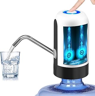Pumping machine for water bottles, portable automatic electric water pump, USB loading with key for 5 gallon water bottles... DIAYTAR NIGERIA stands as your affordable shopping ally with nationwide delivery in just 5-8 days.