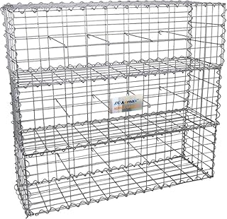 Gabyon baskets in ADMAX galvanized steel - 1000 x 500 x 300 mm (L x W x H) with 3 trays.. The future of Nigerian shopping is here — DIAYTAR Nigeria.
