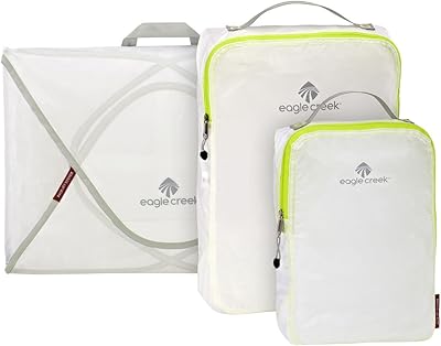 Eagle Creek Pack-It Specter Starter Kit-Compressed travel packaging cubes, 3, white/stroboscope, one size, Specter Starter Kit Pack.. DIAYTAR NIGERIA: Your trusted marketplace that combines variety, affordability and reliable shipping.