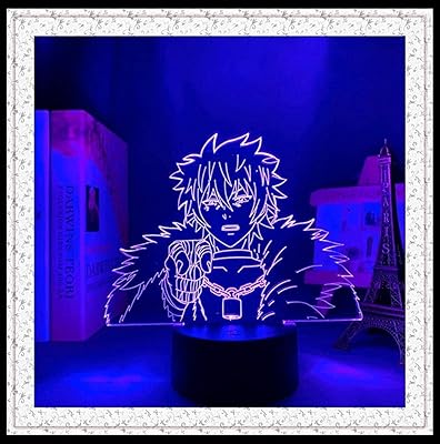 Anime The Disasters Life Saiki K Shun Kaido USB 3D LED night light for children's bedroom decoration - 16 colors with remote control.. DIAYTAR NIGERIA: Where affordable shopping meets reliable nationwide delivery in less than a week.