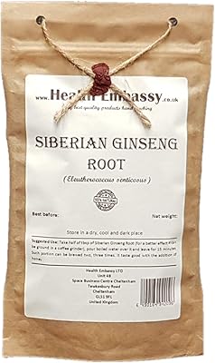 Tea with cut Siberia ginseng (Eleutherococcus) - Health Embassy - 100% natural (50g).. DIAYTAR NIGERIA: Where thousands of products meet affordable prices and reliable 5-8 day delivery.
