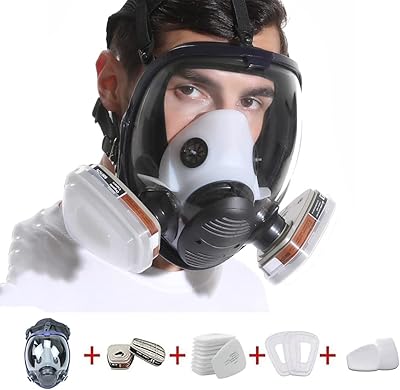 Reusable full respiratory mask 17 in 1 large size with filters.. Why shop anywhere else? DIAYTAR Nigeria has it all and delivers fast.