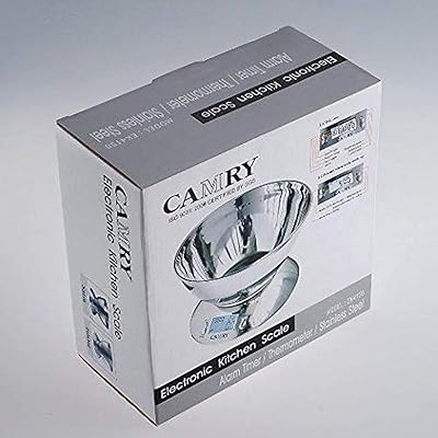 Camry EK4150 digital kitchen scale.. Shop with confidence at DIAYTAR NIGERIA, offering extensive product variety with nationwide delivery.