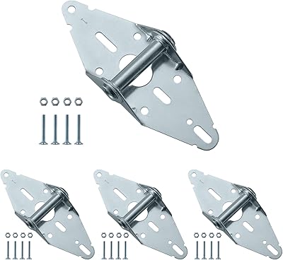 Home Master Hardware #1 Robust steel garage door hinge with galvanized finish - Replacement of a light residential light garage door/4 package of 4.. No more overpriced stores — DIAYTAR Nigeria brings the best to your door.