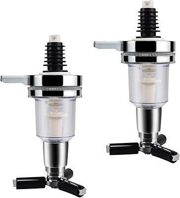Set of 2 spare nozzle distributors of 1.5 Oz 45 ml, alcohol dispenser, bottle holder, swivel head support.. DIAYTAR NIGERIA: Where affordability and variety come together with nationwide 5-8 day delivery.