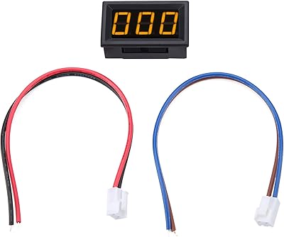 3-digit high-precision digital ammeter, ampérage detection module, amplifier measurement monitor, gauge panel, DC 0-1A (yellow) micro-relocation (yellow).. Discover why millions choose DIAYTAR for affordable online shopping with delivery in just 5-8 days.