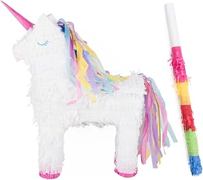 Pink ice cream piñata for children's birthday party, Cinco de Mayo party gifts, birthday party decoration, table centers, birthday (unicorne).. Browse endless categories on DIAYTAR Nigeria — your items delivered in just days.