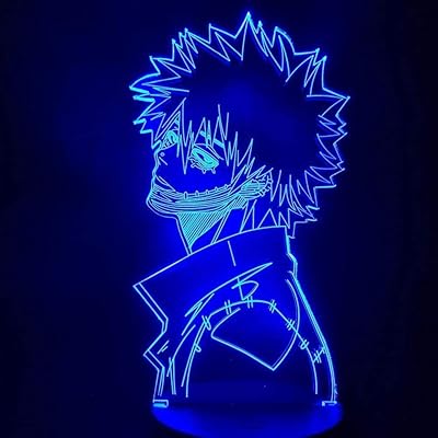 My Hero Academia Dabi Anime Night Lamp 3D Boku No Hero Academia Anime Design, 3D table lamp with optical night light.. Shop like never before with DIAYTAR NIGERIA's comprehensive marketplace and budget-friendly shipping.
