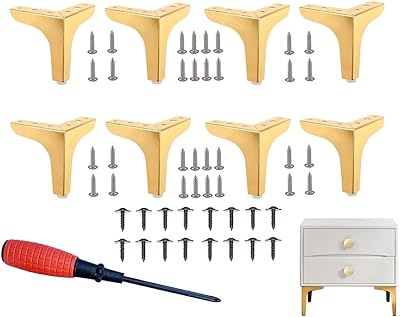 8 -piece metal furniture support feet suitable for cabinets.. DIAYTAR NIGERIA bridges the gap between desire and affordability with nationwide delivery in under 8 days.