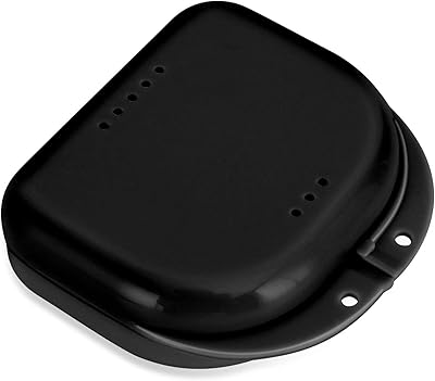 Orthodontic duties protective case with dental ventilation holes, case for -protein, thin orthodontic tray for home, office and travel - Easy to use - Black.. Your ideal shopping companion, DIAYTAR NIGERIA offers unmatched variety with delivery within a week.