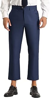 Short formal pants for men, plain color, front dish, slim cut.. DIAYTAR NIGERIA: Connecting Nigerians with affordable products delivered promptly nationwide.
