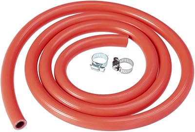 Rubber gas pipe with quick Yardui connection/disconnection with 2 fittings (orange, 150 cm).. Shop with confidence at Nigeria's leading affordable e-commerce platform with reliable delivery services.