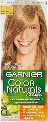 Garnier Color Naturals Cream Double Pack 8.1 Blond Cendré light, 110 ml.. Get top brands at bottom prices, only on DIAYTAR Nigeria.