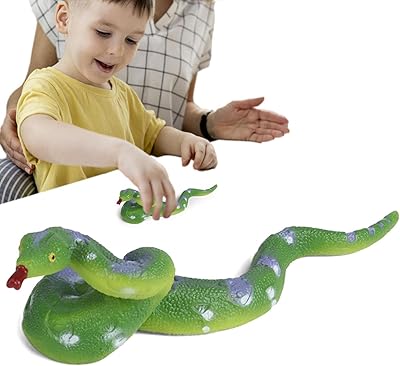 Realistic snake toy - animal model of the jungle of wild life, realistic animal figurines of fauna, toys educational animals for children, animal model of solid static simulation.. DIAYTAR NIGERIA brings online shopping to every Nigerian with affordable prices and reliable shipping.