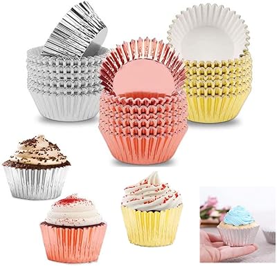 Set of 300 metal boxes for Darkie - gold, silver and pink gold - pastry molds for muffins and cupcakes.. Say goodbye to limited options and long shipping times. DIAYTAR Nigeria delivers variety, quality, and affordability straight to your door.