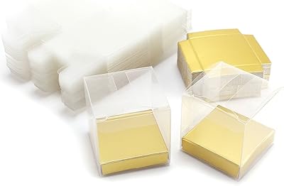 Surepromises 50 pieces Wedding gift box plastic PVC luxury transparent PVC 5 cm x 5 cm x 5 cm.. Your trusted shopping partner, DIAYTAR NIGERIA offers extensive selection with quick delivery options.