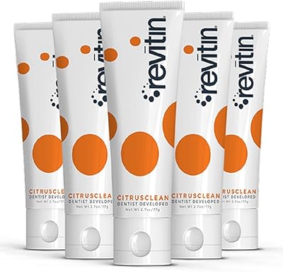Revitine natural toothpaste and prebiotic oral treatment (pack of 5).. Shop confidently with DIAYTAR NIGERIA, offering affordable prices and reliable delivery within a week.