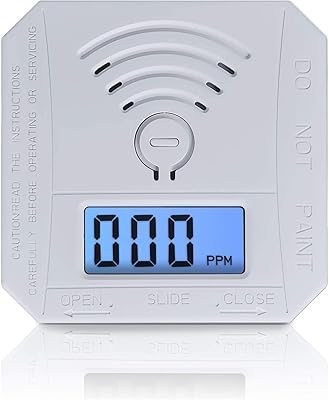 Carbon monoxide detector, carbon dioxide alarm with LED digital display and audio warning for the house and warehouse.. Experience the ease of modern shopping with DIAYTAR NIGERIA's diverse marketplace delivered promptly.