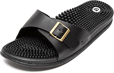 Premium Reeves massage sandal for acupressure and reflexology, shock absorption, comfortable cushion and support of the vault... Discover unbeatable variety on DIAYTAR Nigeria — shop today, delivered this week.
