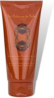 The sultan di saba - Silk protein scrub - Ayurvedic treatment - amber, vanilla, patchouli a trip to the spice path, 200 g / 7.1 fl oz.. DIAYTAR NIGERIA: Your trusted e-commerce partner with extensive product choices and affordable delivery.