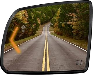 Heated glass mirror on the driver's side for Toyota Sequoia Tundra 2008-2017 replacement 87906-0C030, left side mirror with mounting support and indicators.. Your complete shopping solution, DIAYTAR NIGERIA offers extensive choice with competitive prices and delivery.