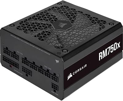 Corsair RMX Series (2021), RM750X, 750W, GOLD, completely modular power supply.. DIAYTAR NIGERIA transforms dreams into deliveries with our affordable prices and 5-8 day shipping.