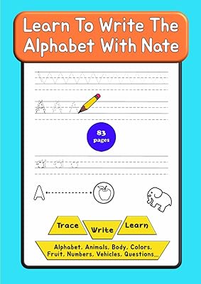 Learn to write the alphabet with Nate.. The best online shopping experience in Nigeria — DIAYTAR delivers it all.