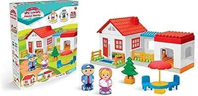 Set of construction blocks of your house, 36 pieces, 3 years and over ..... DIAYTAR NIGERIA connects your desires with reality through our affordable e-commerce platform and quick delivery.