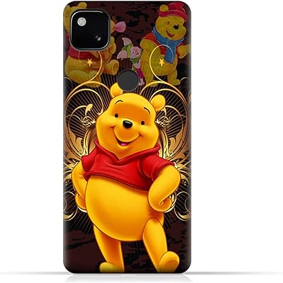 TPU rear protection shell for mobile phone Google Pixel 4A 4G, Winnie Design.. DIAYTAR NIGERIA delivers what matters - quality, affordability, and prompt nationwide shipping.