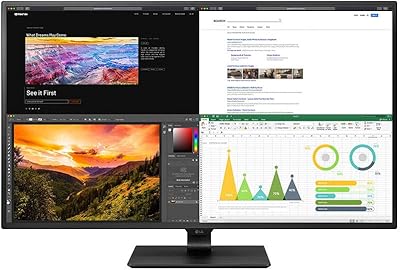 43 -inch 4K Ultra HD LG monitor (3840 Multicolor Black -.. DIAYTAR NIGERIA: Making quality products accessible to all Nigerians at affordable prices.