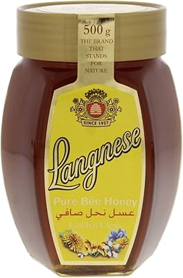 Langnese pure bee honey, 500 grams.. DIAYTAR Nigeria: Great value, fast delivery, and endless options.