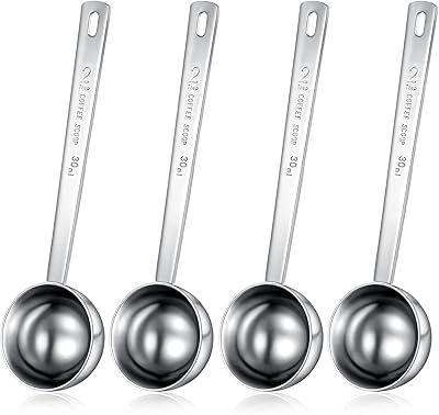 Teaspoon, stainless steel, long -sleeved doses spoon, 30 ml, restaurant, coffee or domestic use.. DIAYTAR NIGERIA: Where thousands of products meet affordable prices and reliable 5-8 day delivery.
