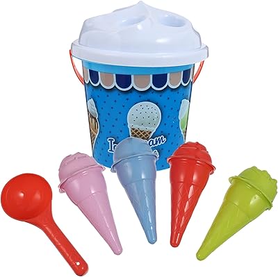 Toyandona set of children's beach sand game including a plastic beach shovel for ice cream, metal mower, sand skating, blue children's sand game.. Save more, wait less — DIAYTAR Nigeria delivers faster than ever.