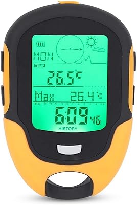 Digital compass/barometer/altimeter/thermometer/weather forecast/flashlight for outdoor sports, rechargeable multifunction.. DIAYTAR NIGERIA: Your one-stop e-commerce destination with affordable prices and nationwide delivery in 5-8 days.
