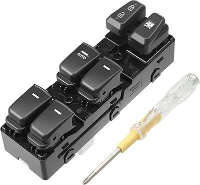 X Autohaux 93570-3S000 Set of main electric window switches, front driver side for Hyundai Sonata 2011-2015.. No stress, no delays — DIAYTAR Nigeria is your trusted shopping partner.