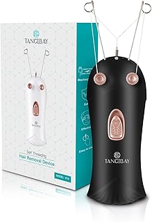 Tangiebai Mermaid face machine Rechargeable automatic threading kit for women, electric threading tool for the face, upper lips and arms (black).. From daily deals to exclusive products — DIAYTAR Nigeria has you covered.