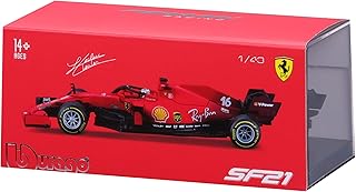 Ferrari racing car molded under PO PROGO ON 1:43 - SF21 (with helmet).. DIAYTAR NIGERIA: Where every shopping need is met with affordable prices and timely delivery.