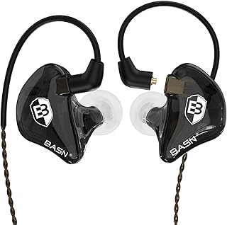 Basn BSINGER wired headphones with noise deletion, high definition headphones specially designed for training, running and musicians (2nd generation, black).. Get more for less on DIAYTAR Nigeria — Nigeria’s favorite e-commerce platform.