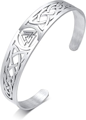 Moebius Viking Nordic Men Bracelet: Stainless Steel Phoenix, Viking Triangle Symbol, Arm Rings, pagan amulet jewelry, Talisman, Women's gifts.. Nigeria's e-commerce leader delivers unmatched variety and value to your doorstep in just 5-8 days.