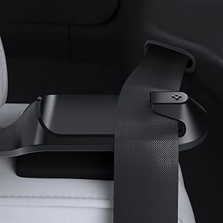 Spigen rear seat belt guide designed for Tesla Model Y - Black.. DIAYTAR NIGERIA brings the marketplace to your screen with affordable products delivered in 5-8 days.