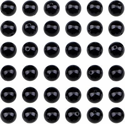 Bemitel Round pearls in a natural black agate of 4 mm with 210 pieces for the.. DIAYTAR NIGERIA delivers value, variety, and convenience with our nationwide 5-8 day shipping.