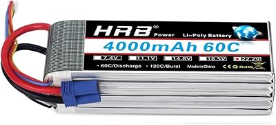 Lipo HRB battery 6S 22.2 V 4000 mAh 60c with EC5 socket compatible with RC quadricopter, car, truck, boat, hobby.. Embrace the convenience of DIAYTAR NIGERIA with thousands of products at your fingertips, delivered nationwide.