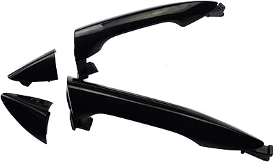 Outdoor door handles, right and left for Hyundai Elantra 2011-2016, two rooms.. DIAYTAR NIGERIA: Making online shopping accessible with affordable prices and nationwide delivery service.