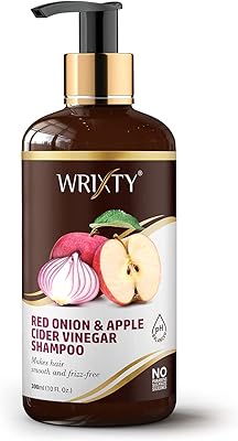 Apple and red Wrixty red apple and onion vinegar shampoo for hair growth - 300 ml | Smooth hair without frizz | Maintain PH balance | without paraben and sulfate without.. DIAYTAR NIGERIA: Where affordability meets variety, with thousands of products delivered in less than 8 days.