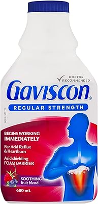 Gaviscon mixture of soothing liquid fruit regularly, long -lasting, relief of pockets and burns, 600 ml.. Experience the joy of discovery with DIAYTAR NIGERIA's vast catalog and nationwide affordable delivery.