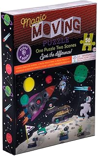 Floss & Rock Space Magic mobile puzzle, 50 -piece puzzle, children's activity game.. Shop with confidence at DIAYTAR NIGERIA, enjoying competitive prices and delivery within 8 days.